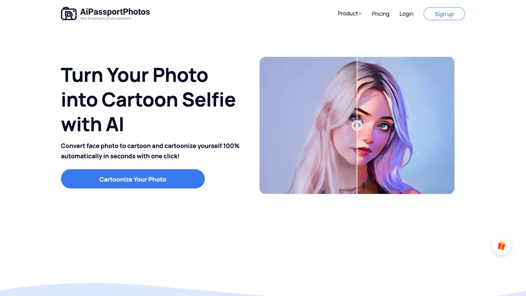 Cartoon Selfie screenshot