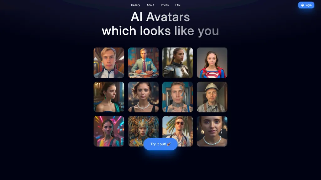 AI Portrait Generator screenshot