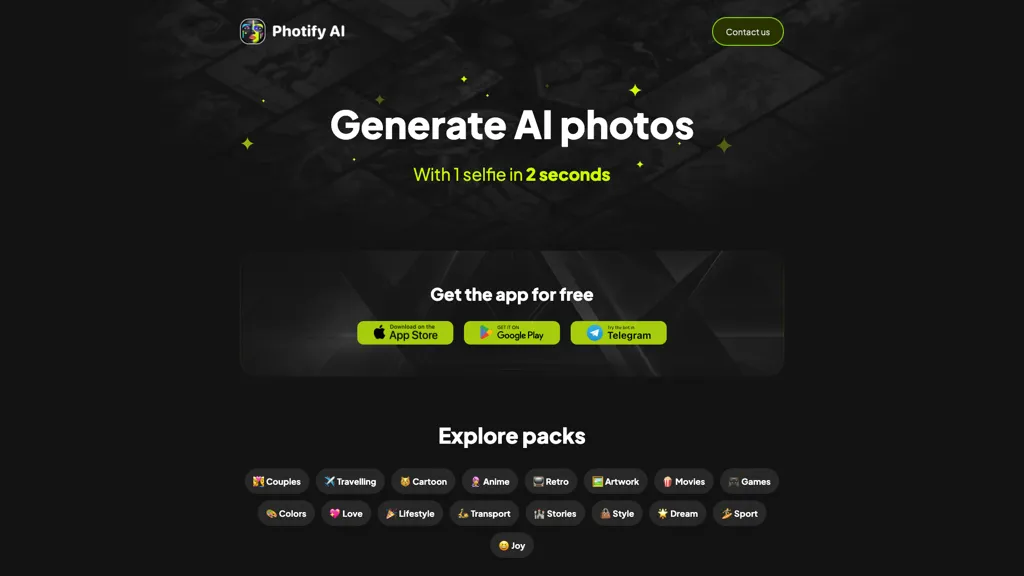 Photify.AI screenshot