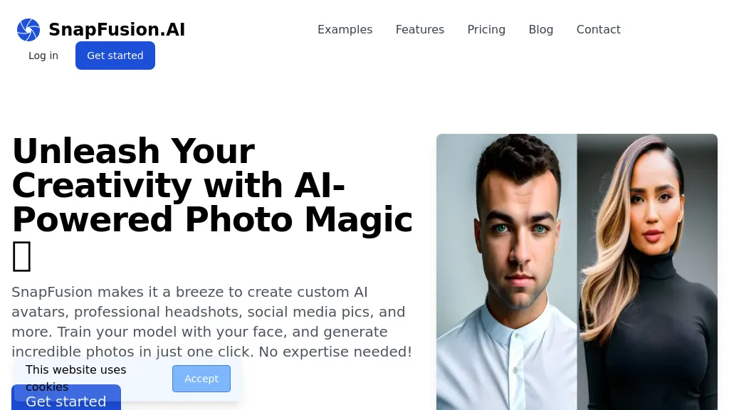 SnapFusion screenshot