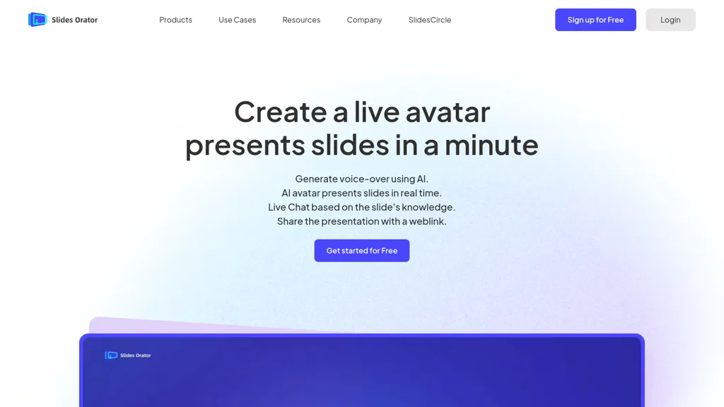 SlidesOrator screenshot