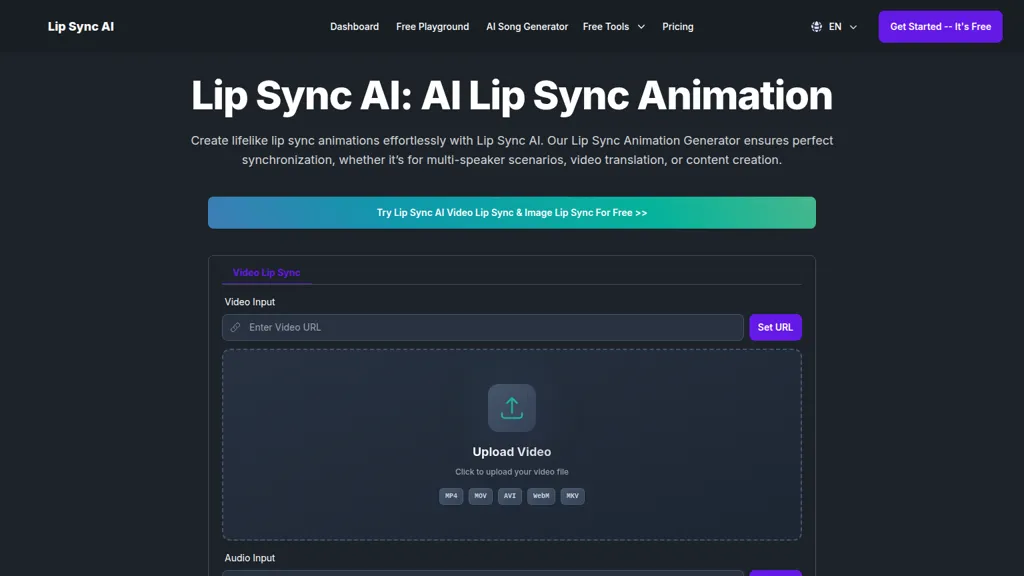 Lip Sync AI screenshot