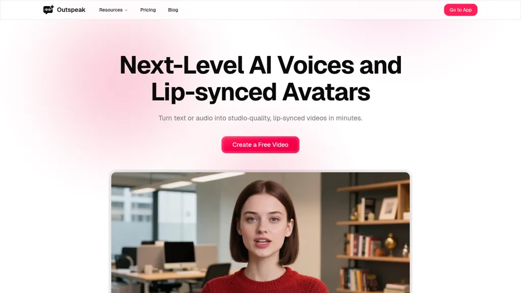 Outspeak AI screenshot
