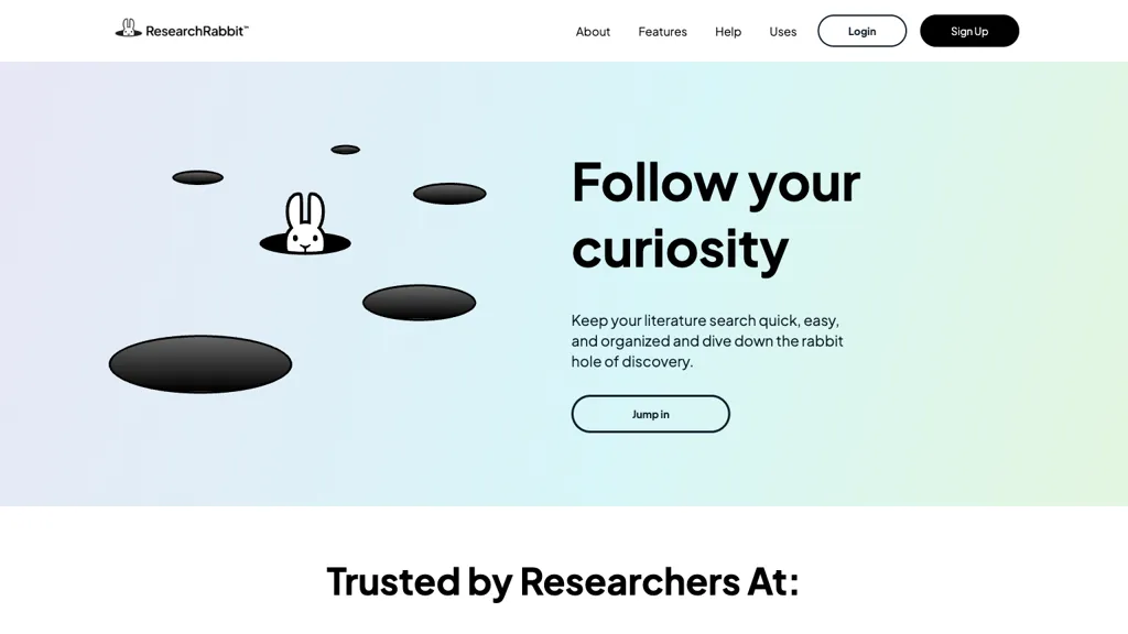 ResearchRabbit screenshot