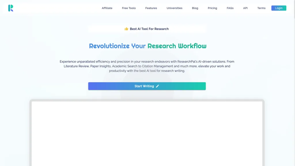 ResearchPal screenshot
