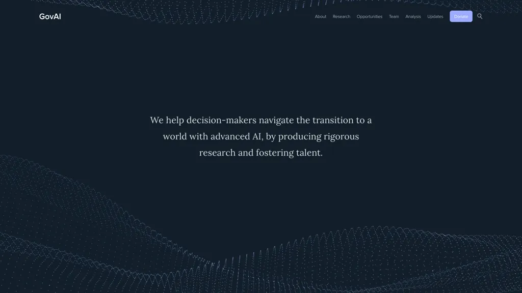 governance.ai screenshot