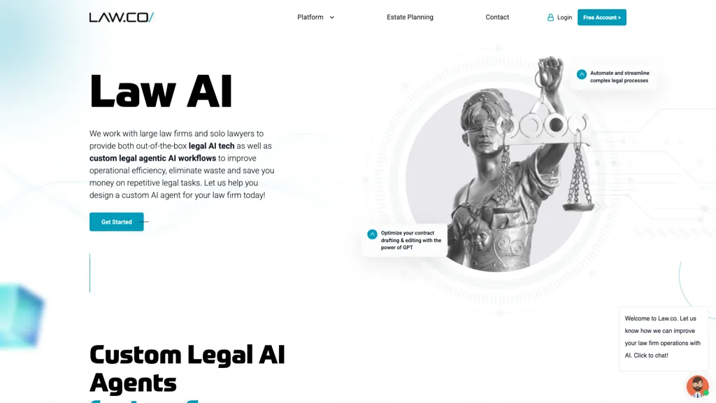 Law.co screenshot