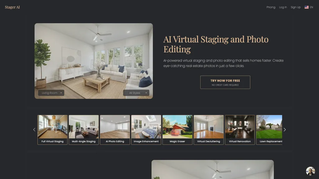 Stager AI screenshot
