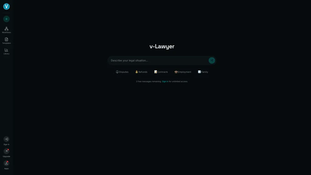 v-Lawyer screenshot