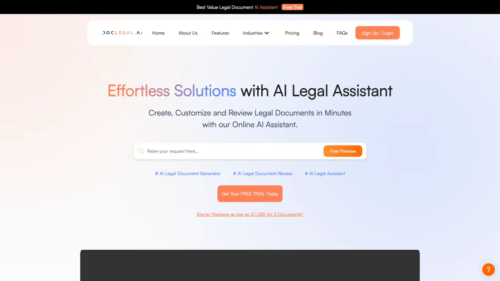 DocLegal.ai screenshot