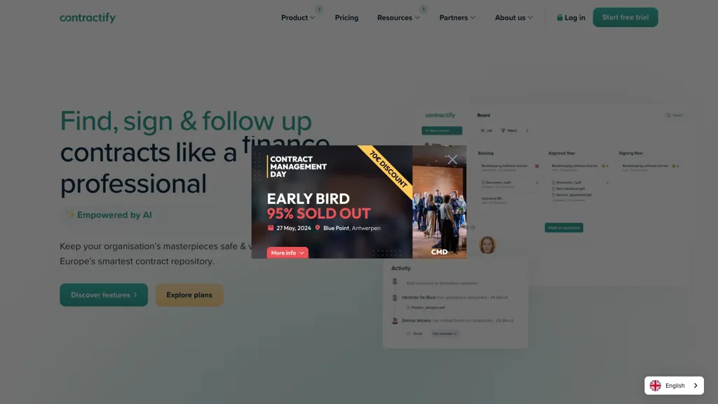 Contractify screenshot