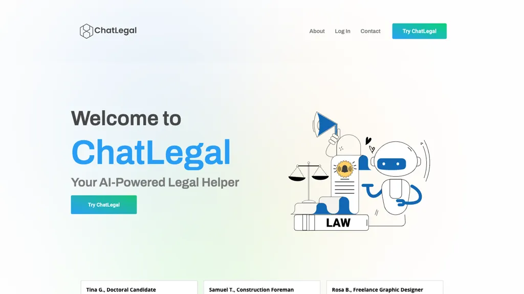 ChatLegal screenshot