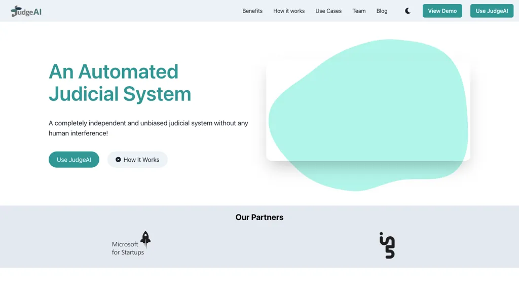 Judgeai screenshot