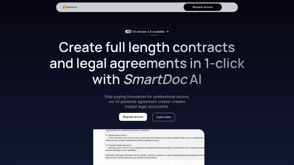 SmartDoc AI screenshot