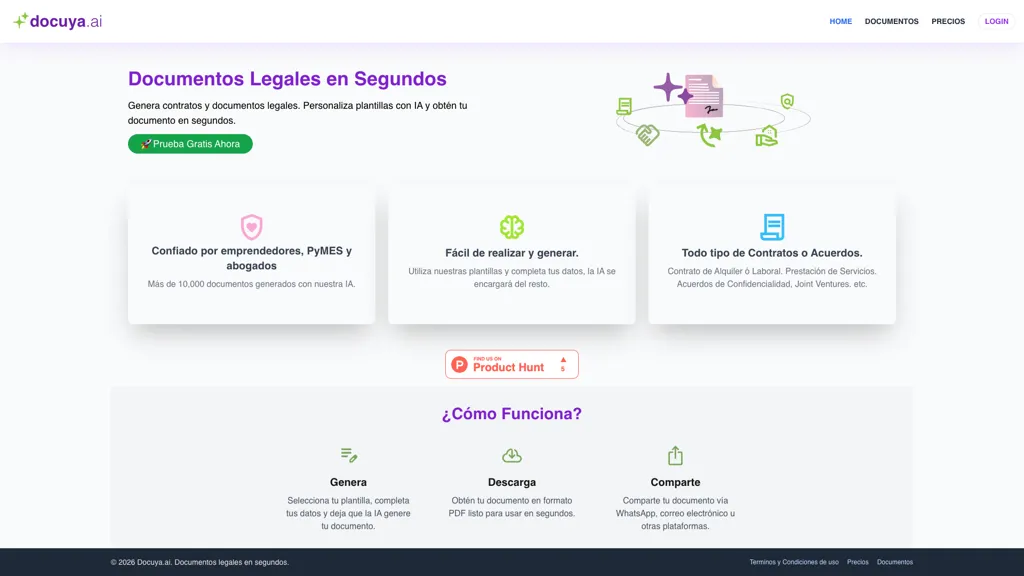 Docuya.ai screenshot