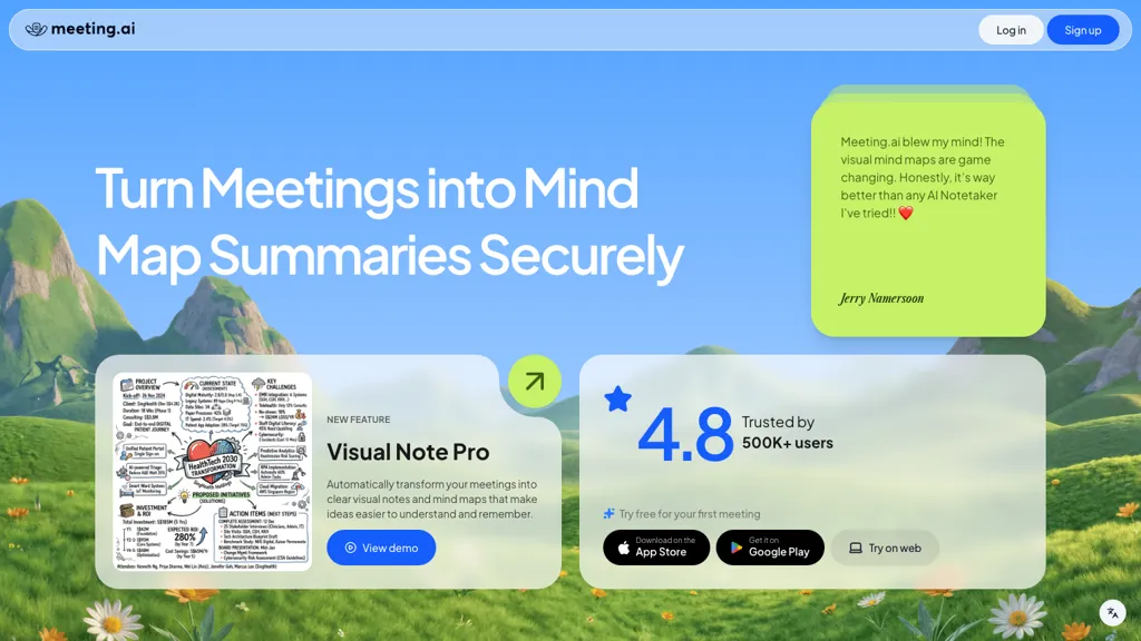 Meeting.ai screenshot