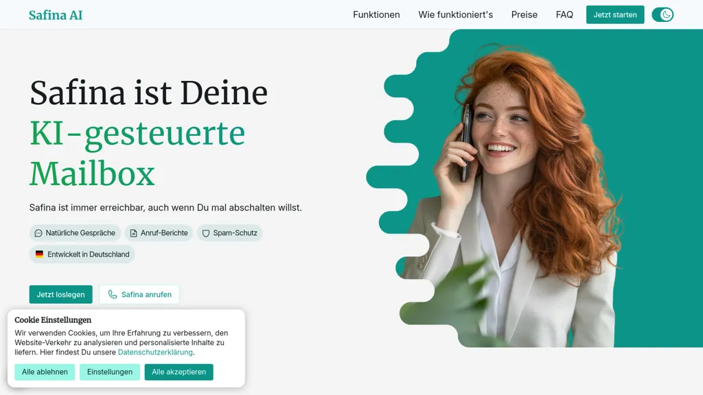 Safina AI screenshot