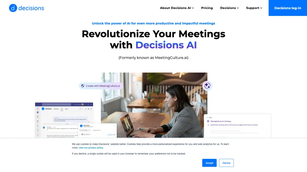 MeetingCulture.ai screenshot