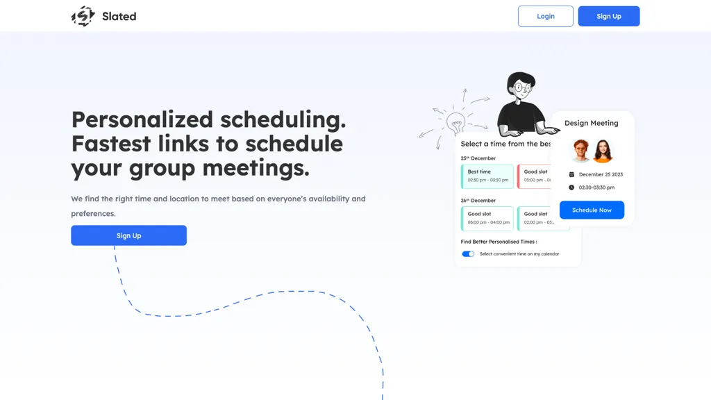 Slated.ai screenshot