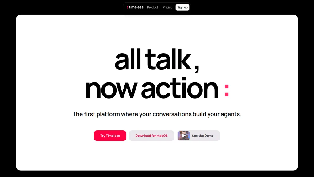 timeless.day screenshot