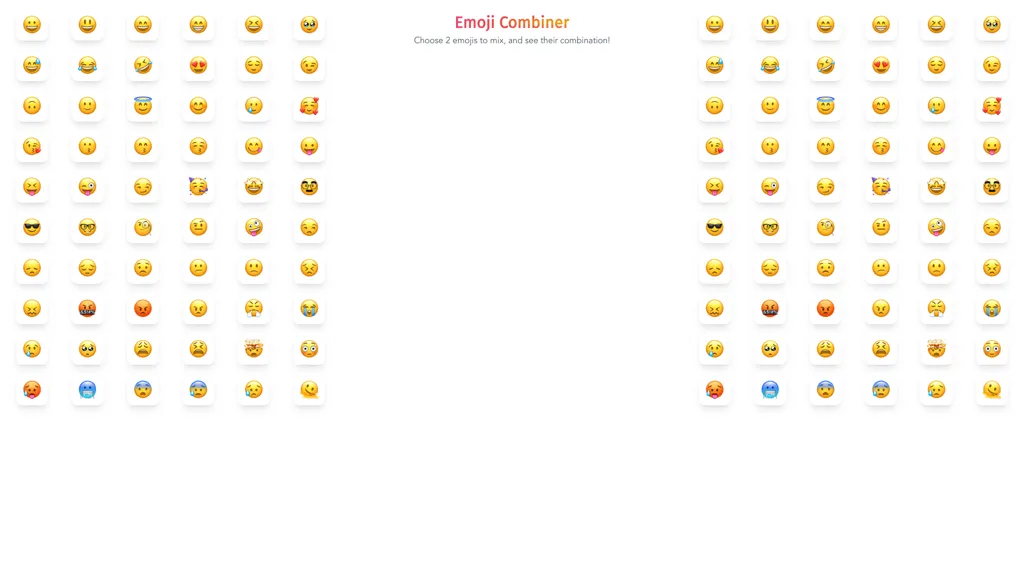 Emoji Combiner screenshot