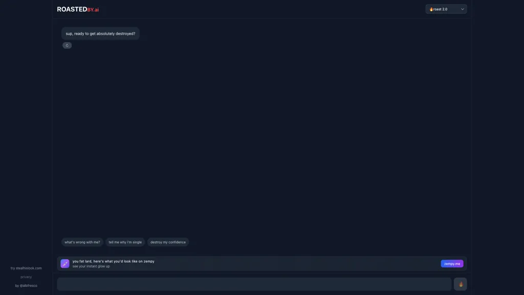 RoastedBy.ai screenshot