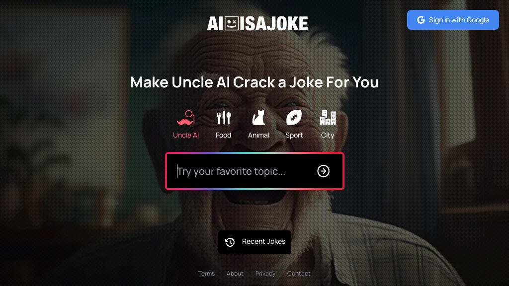 AI is a Joke screenshot