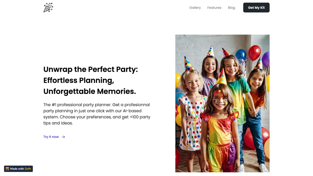 Partykit screenshot