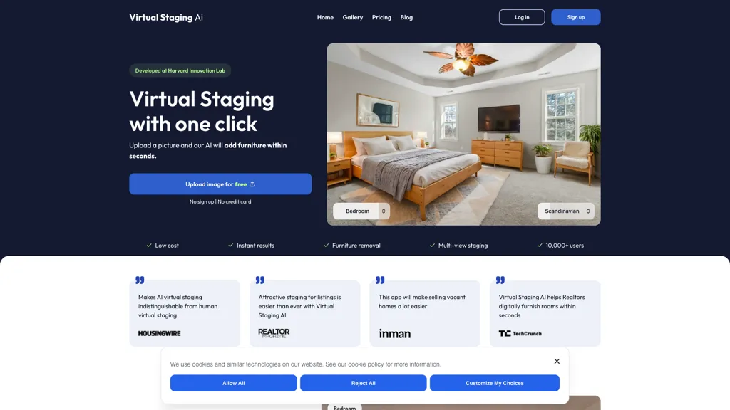 Virtual Staging AI screenshot