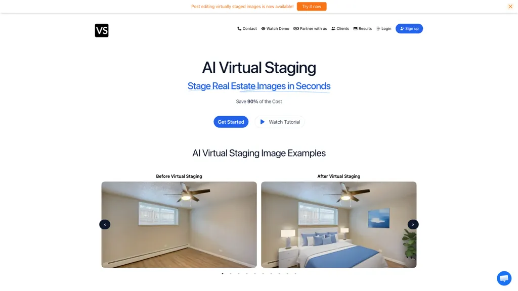 VirtualStaging.art screenshot