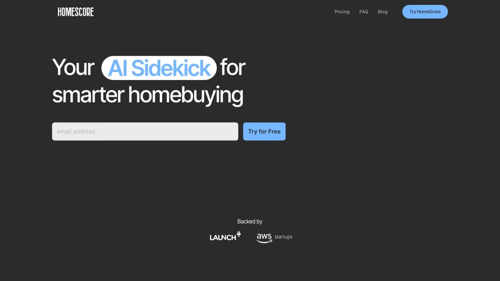 HomeScore screenshot
