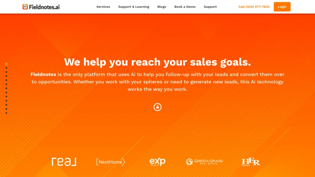 fieldnotes.ai screenshot