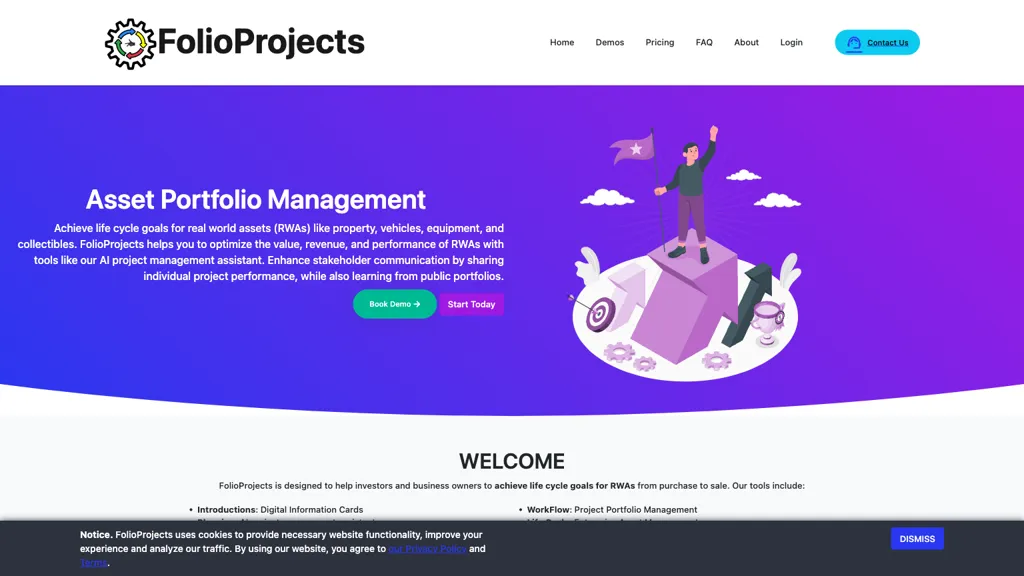 FolioProjects screenshot