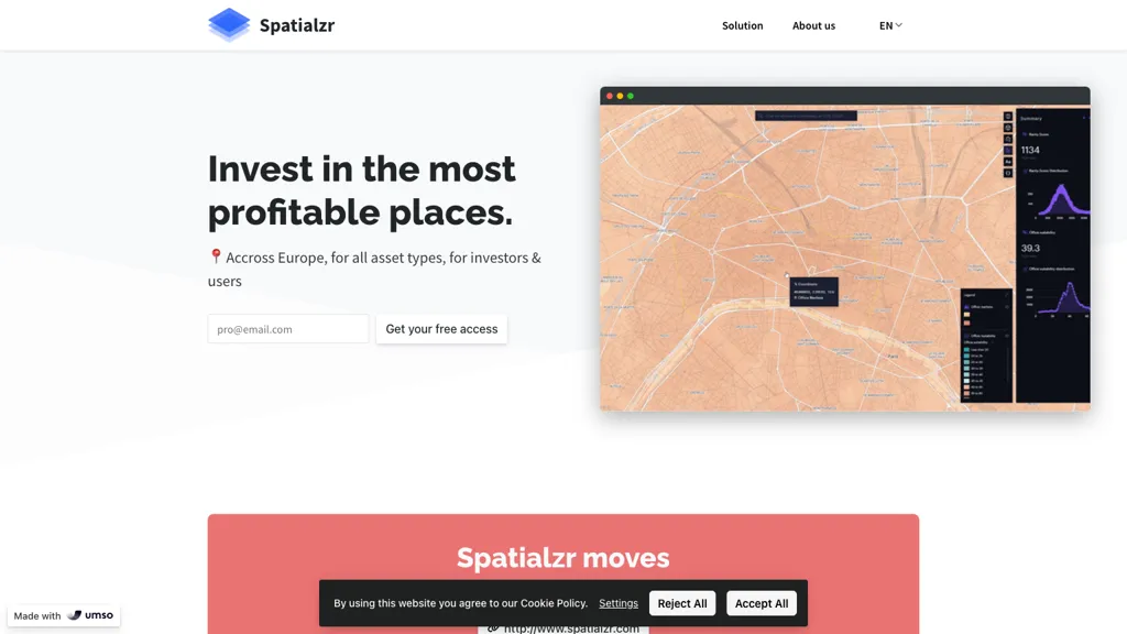 Spatialzr screenshot