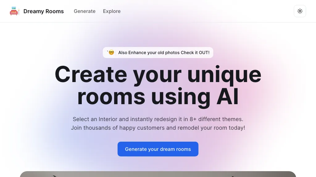 DreamyRooms screenshot