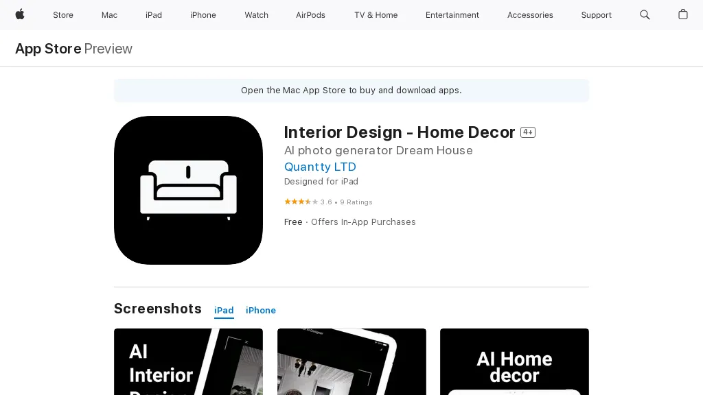 Interior AI - Design any space screenshot
