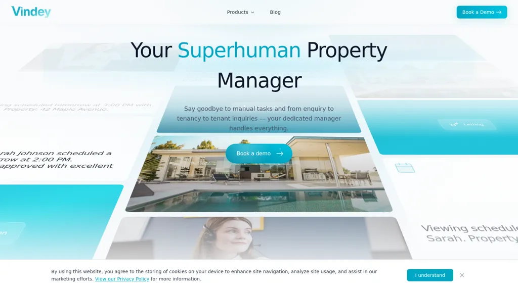 Vindey CRM screenshot