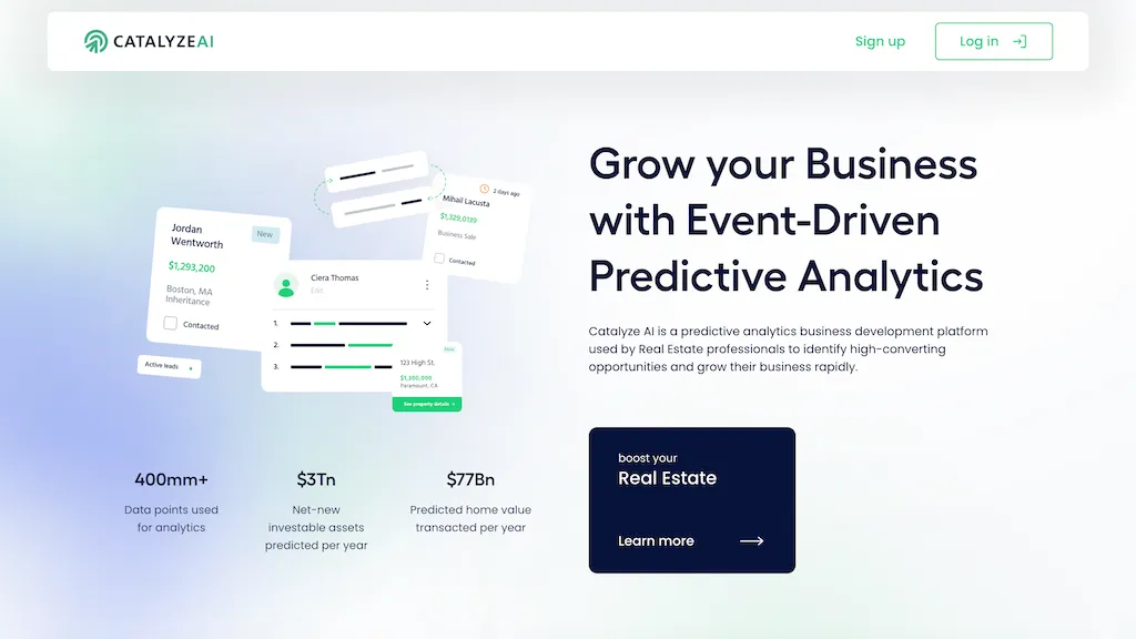 Catalyze AI screenshot