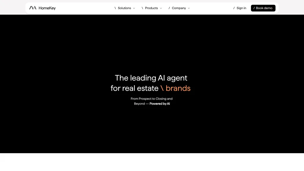 homekey.ai screenshot