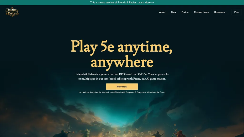 Friends & Fables screenshot