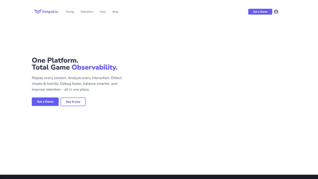 Getgud.io screenshot