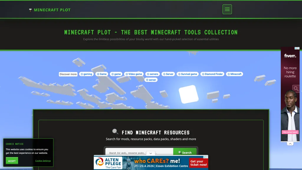 Minecraft Plot screenshot