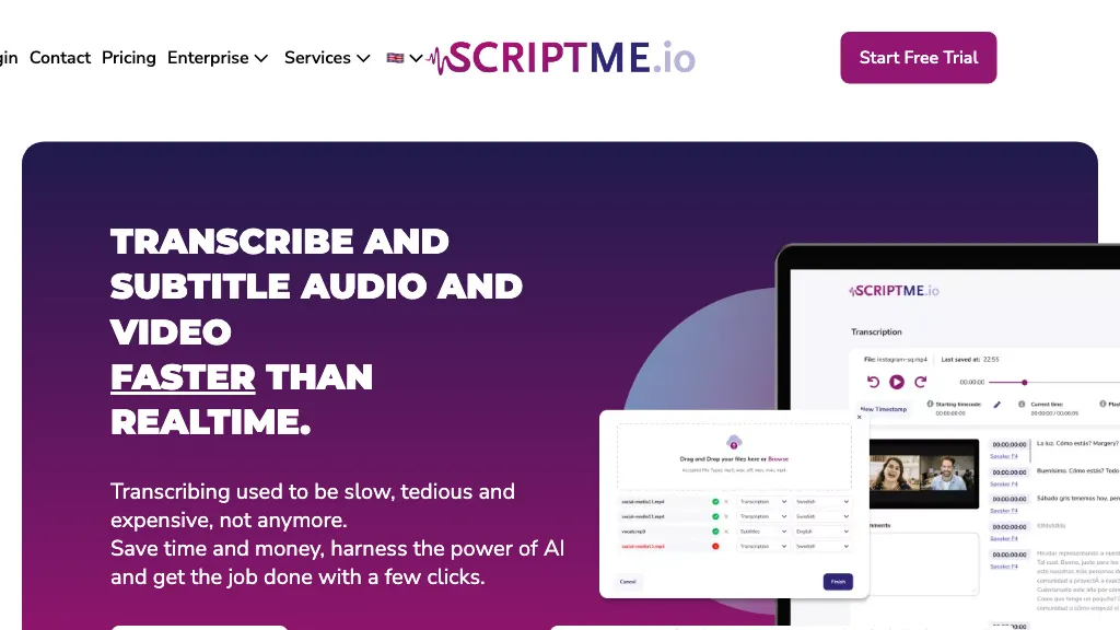 ScriptMe screenshot