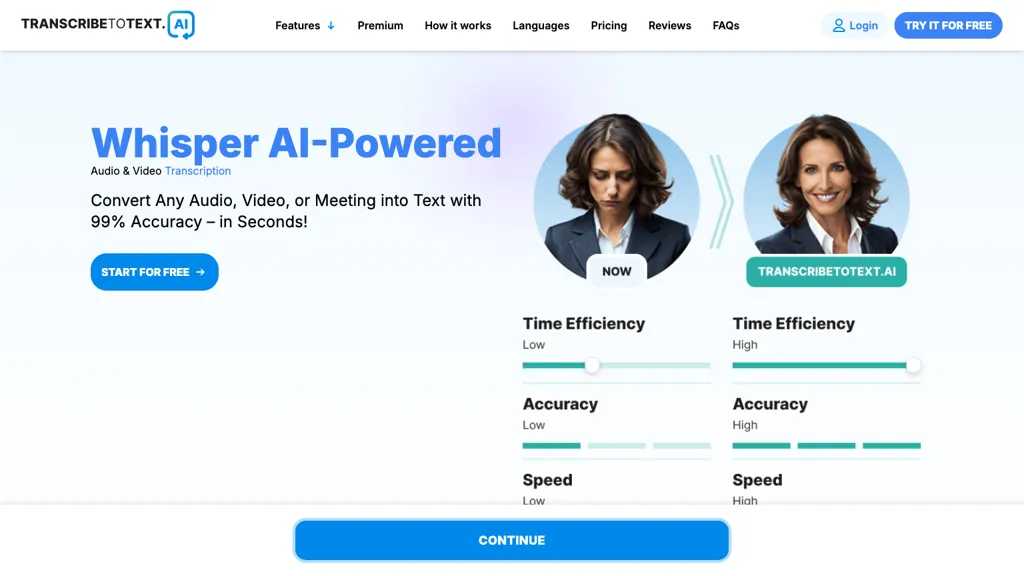 TranscribetoText.AI screenshot