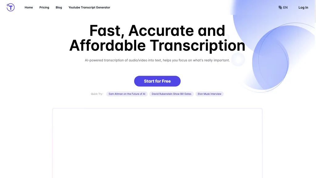 Yescribe.AI screenshot