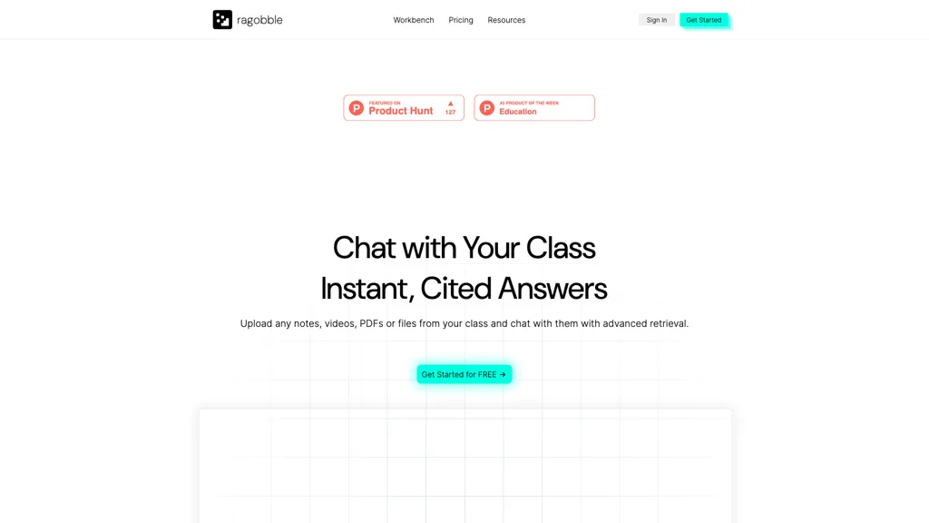 Ragobble screenshot