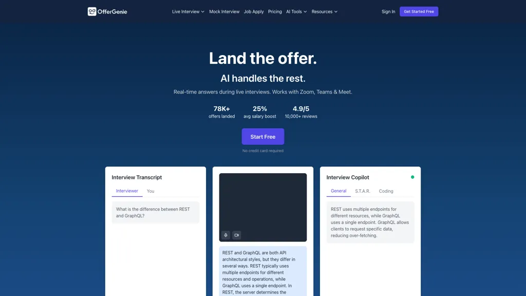 OfferGenie screenshot