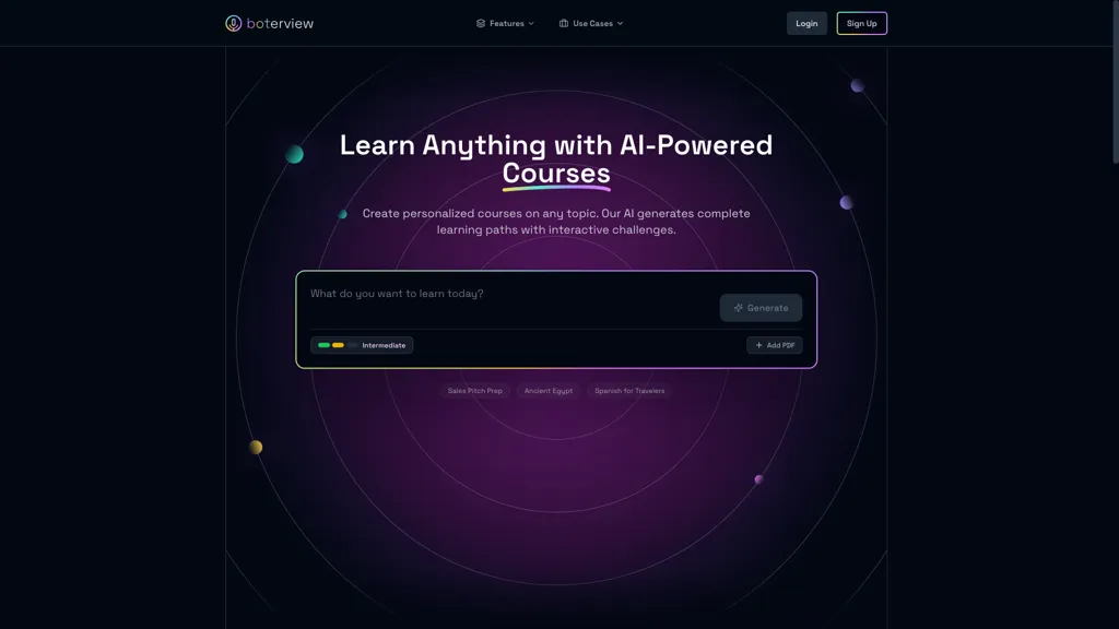 boterview screenshot
