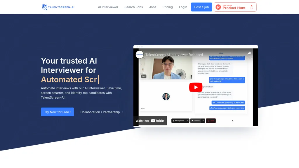 TalentScreen AI screenshot