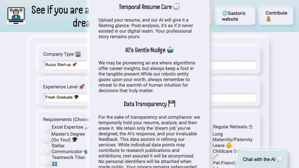 Robot Rejection screenshot